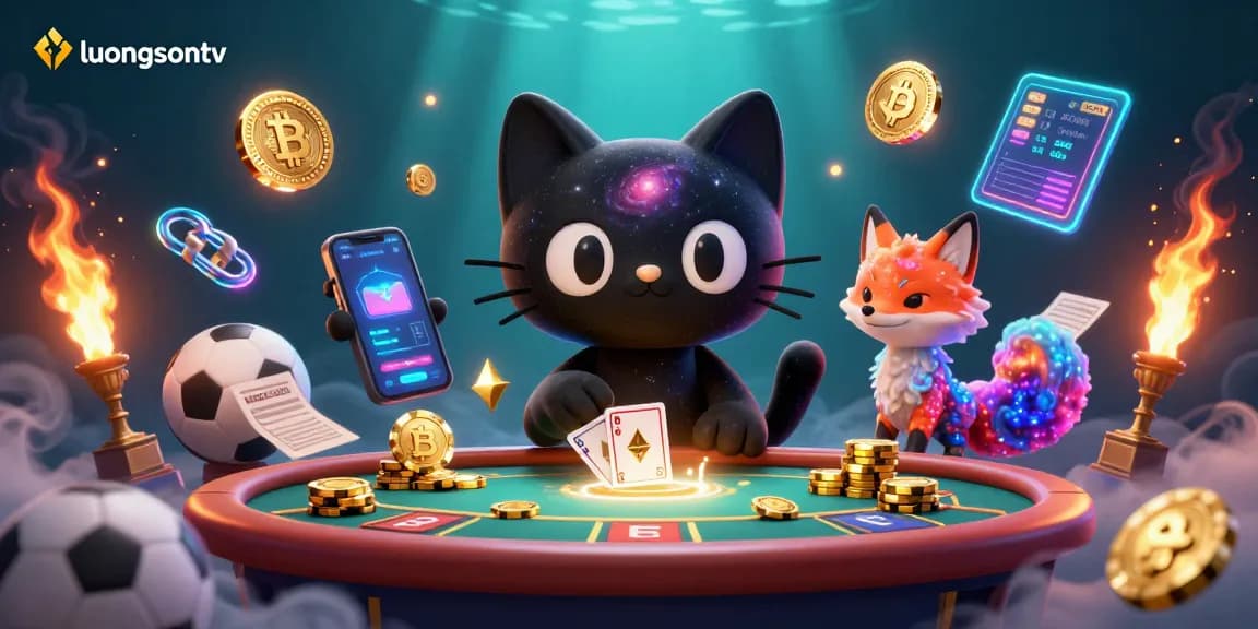 Experience live sports betting excitement with luongsontv as colorful characters engage in the game!