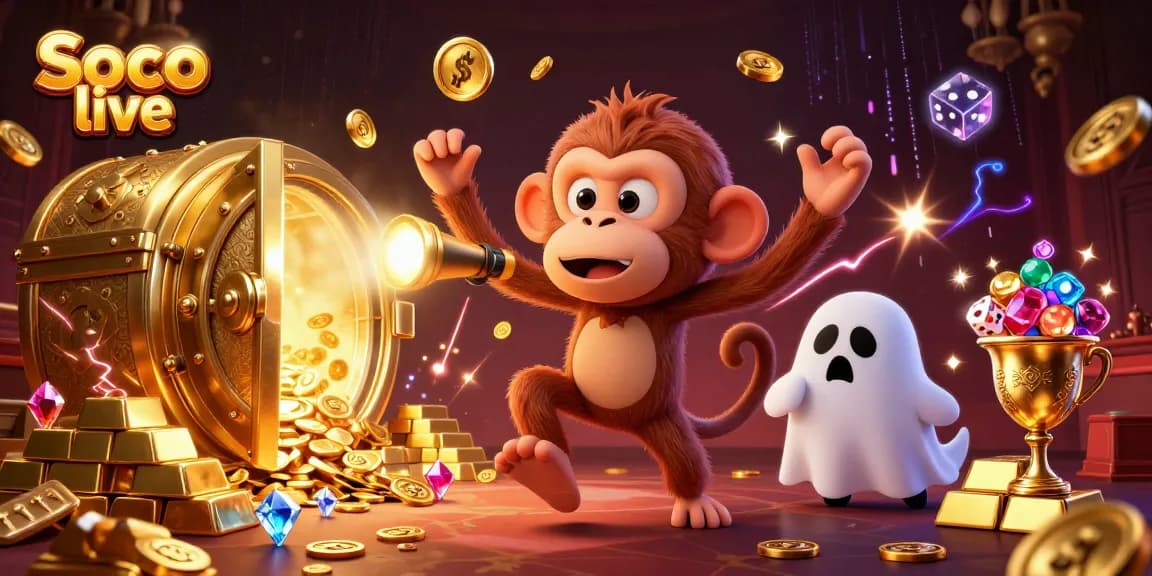 Experience the thrill of Soco live with immersive casino elements and magical characters.