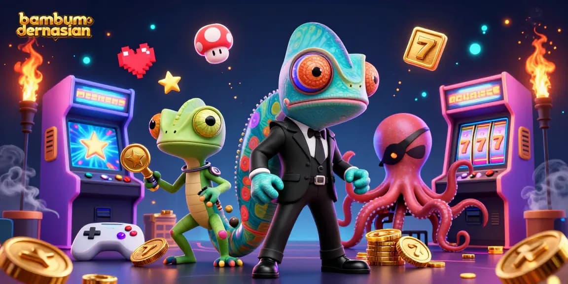 Experience thrilling gameplay with bambumodernasian's vibrant casino atmosphere and dynamic gaming elements.