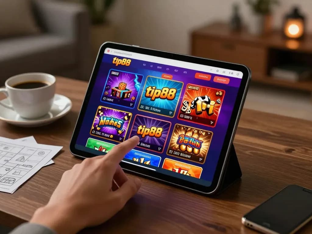 Engaging with tip88 app for online gambling experience at home