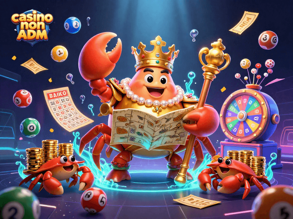Scopri i vantaggi dei casino non ADM con l'imperatore granchio e i suoi tesori.