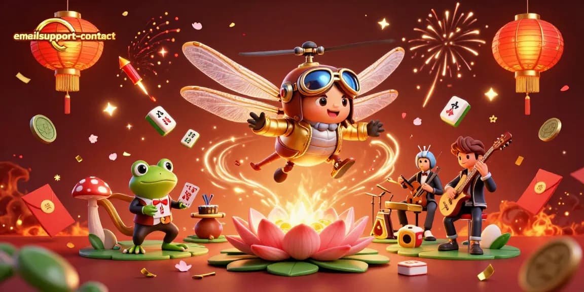 Experience thrilling gaming action at emailsupport-contact with vibrant 3D casino characters and elements
