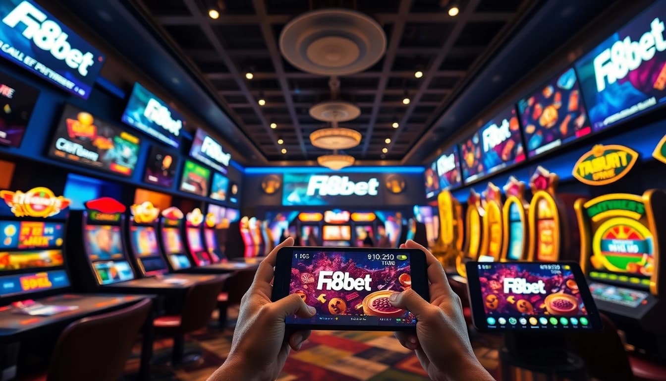 Experience F8bet's vibrant online betting atmosphere with engaging games and exciting players.