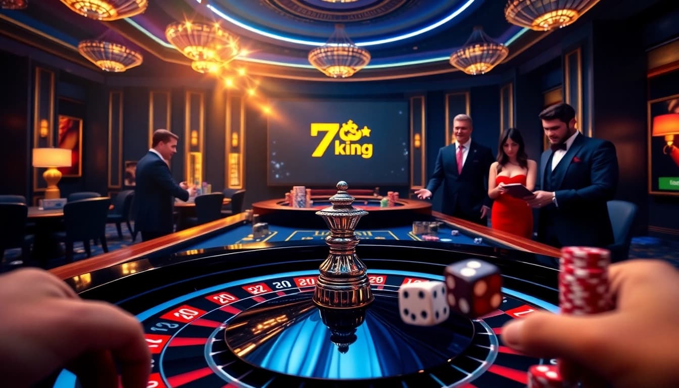 Experience the excitement at 79king casino with vibrant roulette wheels and poker action.