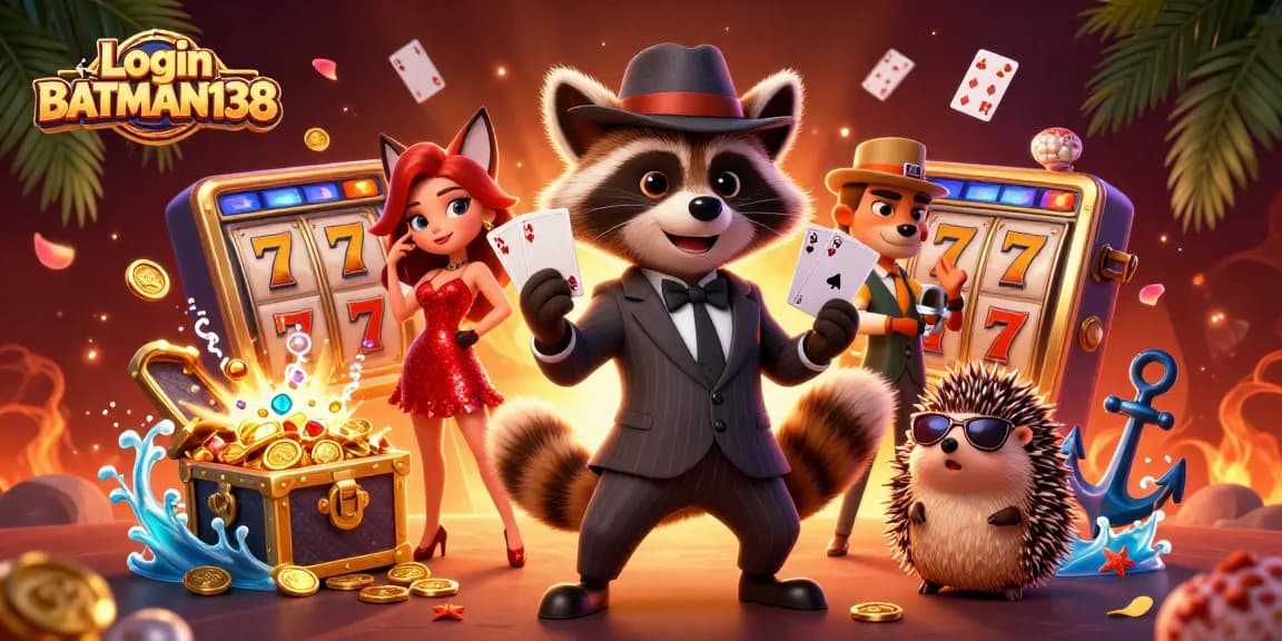 Login BATMAN138 sambil bermain slot dengan tema yang menarik dan suasana yang menyenangkan.
