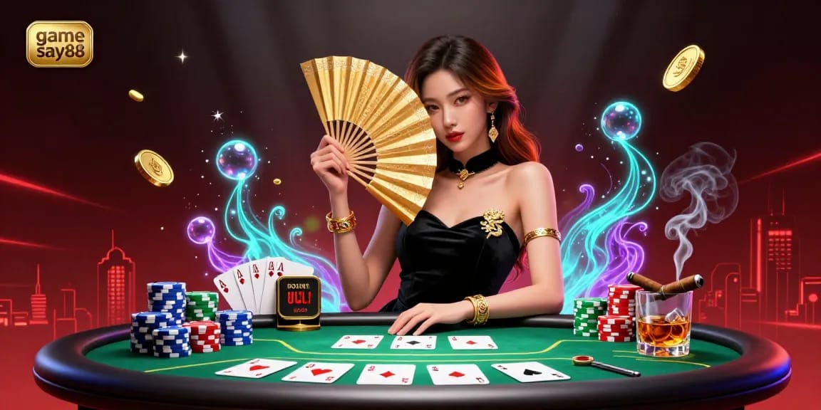 Engage in game say88 at a lavish casino with vibrant poker action and stunning visuals.