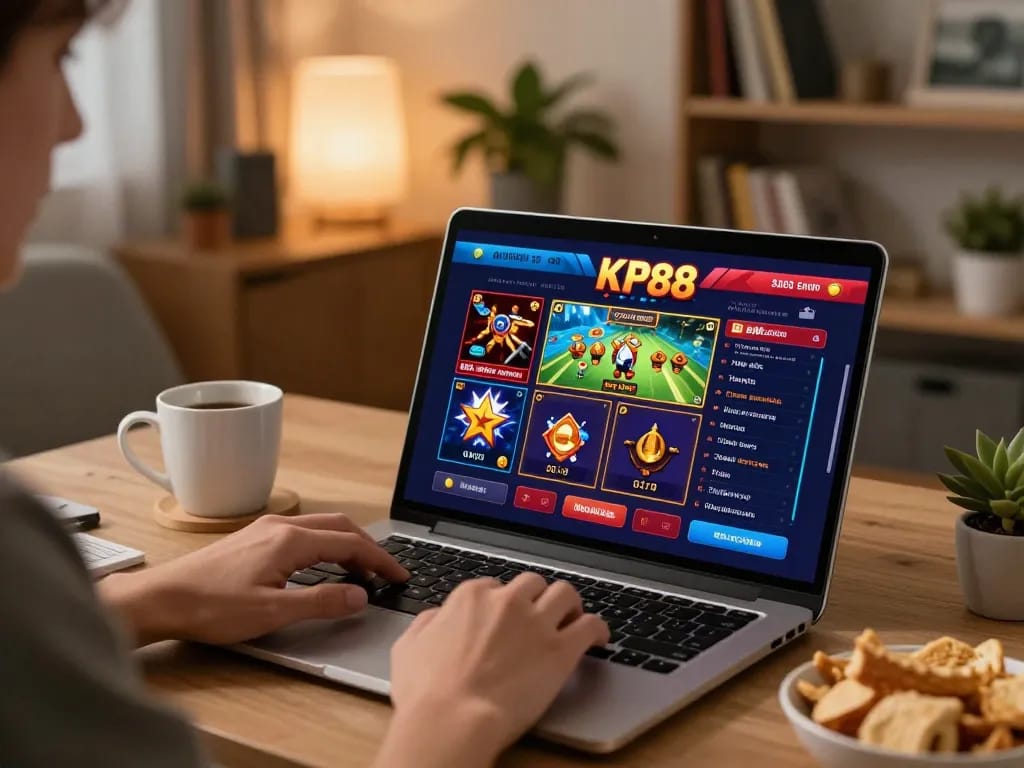 Explore KP88's thrilling online casino action with engaging gameplay and cozy atmosphere