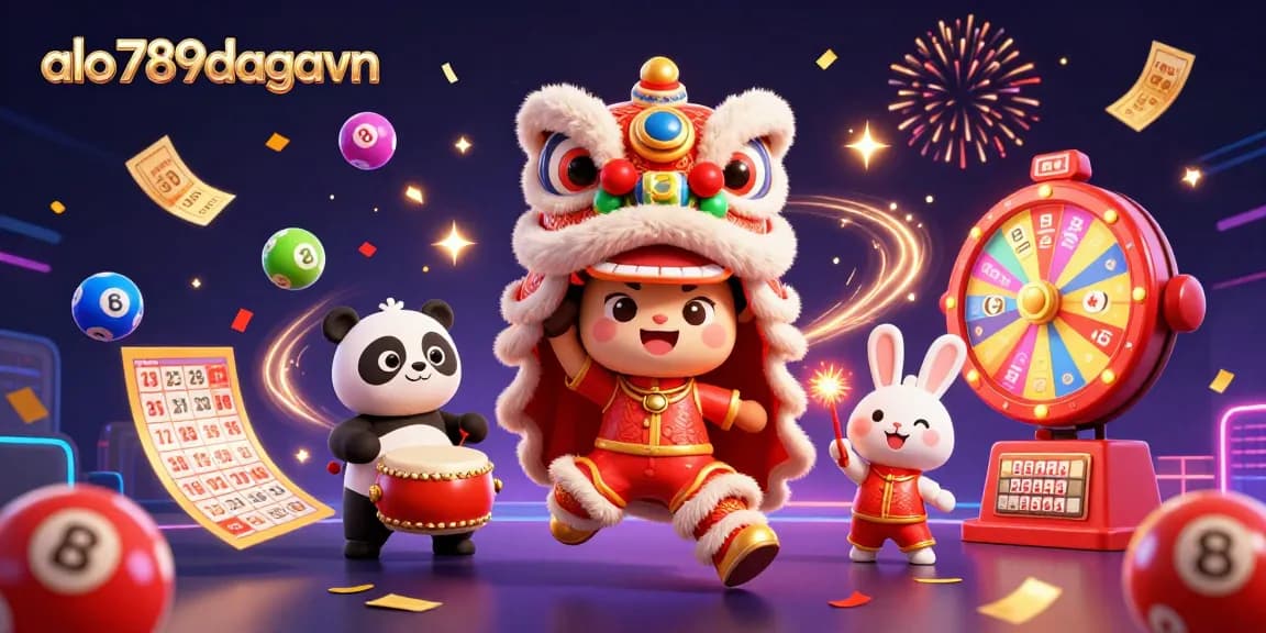 Play to win at alo789dagavn with exciting lottery games and vibrant, animated visuals.