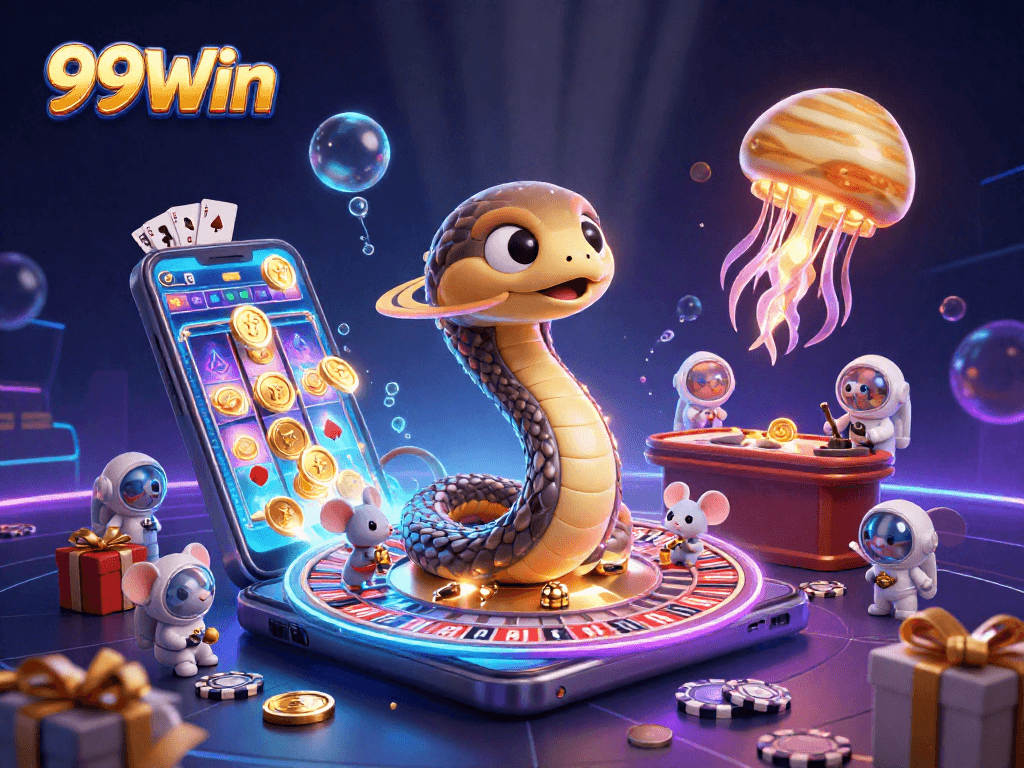 Experience thrilling bets at 99Win with vibrant cosmic themes and exciting game elements.