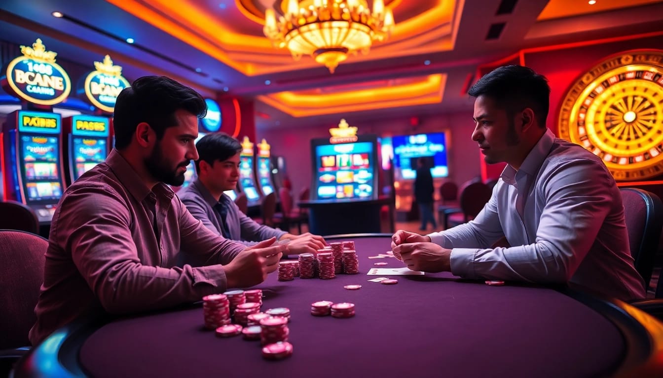 Experience the excitement of u888 as players enjoy thrilling card games and vibrant slot machines.