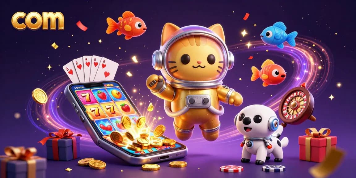 Engage with innovative gaming at com featuring a dynamic scene with exciting slot elements.