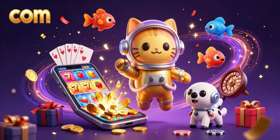 Engage with innovative gaming at com featuring a dynamic scene with exciting slot elements.
