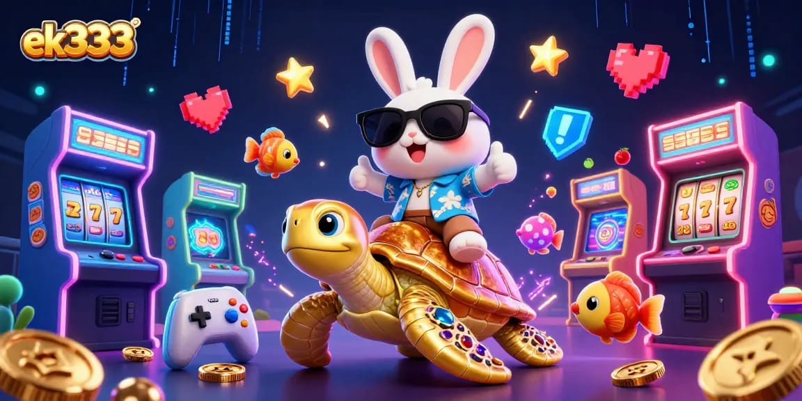 Experience fun at ek333 with lively cartoon characters and exciting casino games.