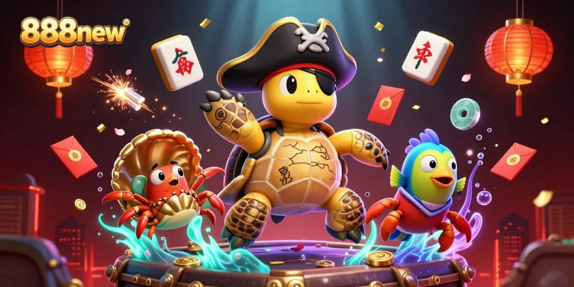 Experience the excitement of 888new casino gaming with vibrant characters and dynamic visuals.