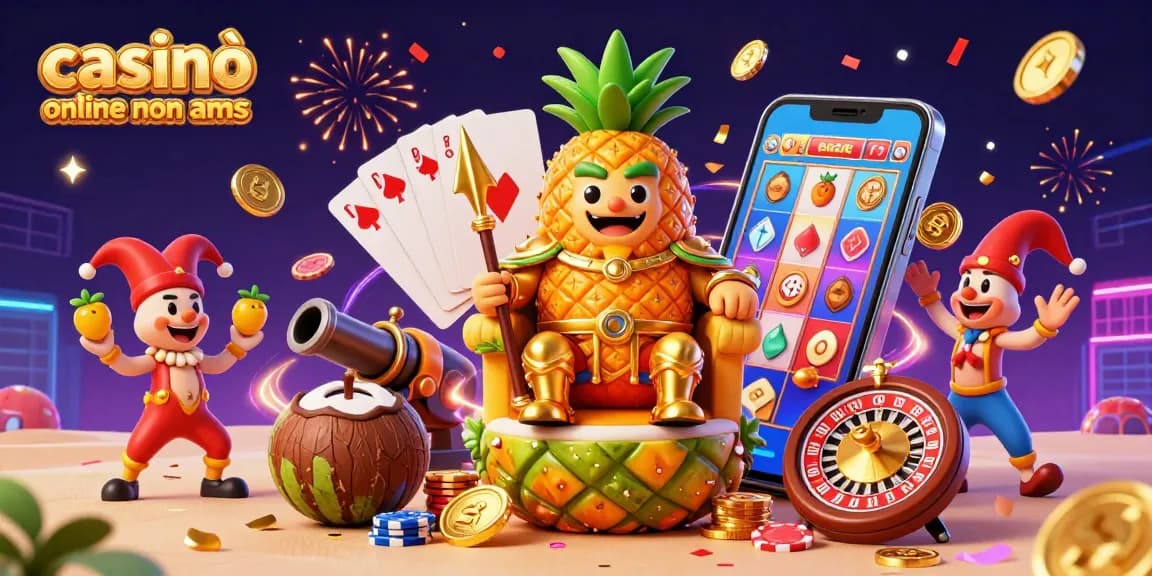 Gioca ai videopoker e slot nei casinò online non aams con l'energia del nostro re tropicale.