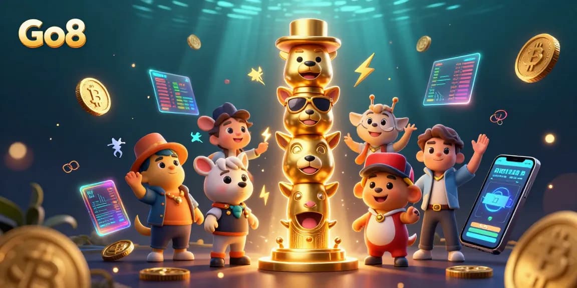 Engage with Go8's thrilling casino experience through vibrant games and dynamic elements.