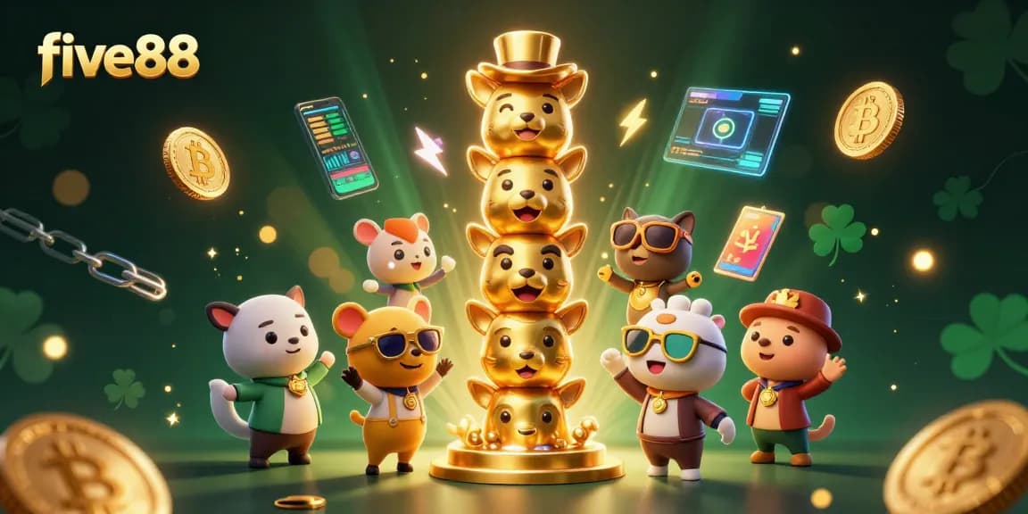 Join the action at five88 with vibrant 3D casino visuals and engaging game elements
