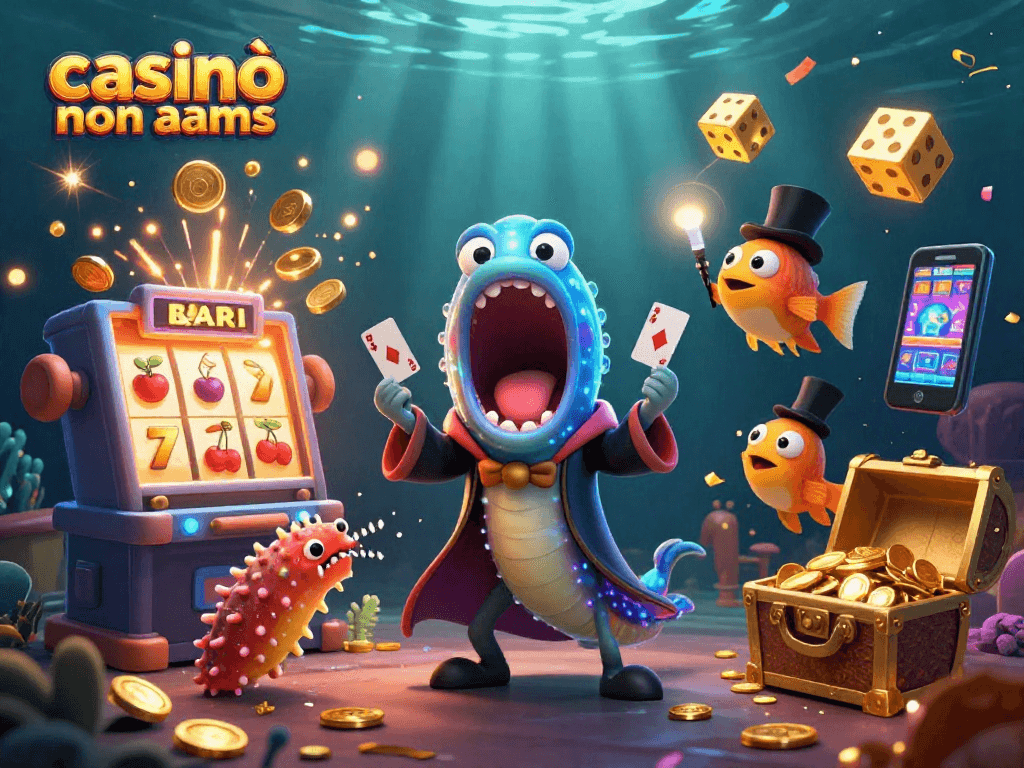 Gioca ai casinò online non AAMS con avventure sottomarine e sorprese d'oro.