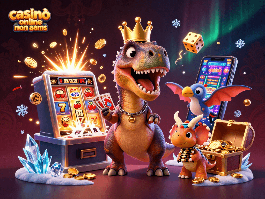 Gioca d'azzardo in un casinò online non aams con animazioni vivaci e personaggi divertenti