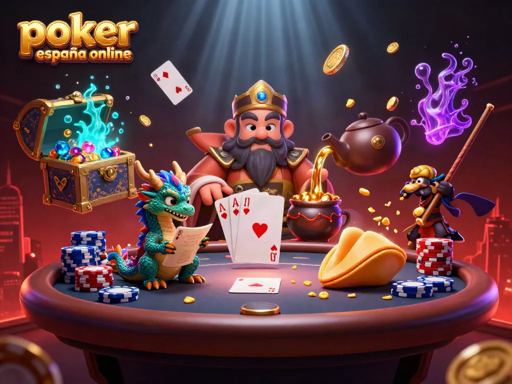 Juega al póker online en España con una experiencia vibrante y competición intensa en cada partida.