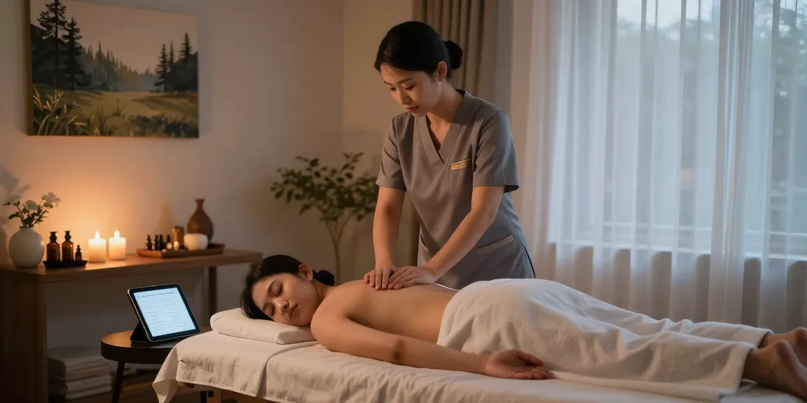 Experience professional 출장안마 in a tranquil home setting with a skilled therapist and calming atmosphere.