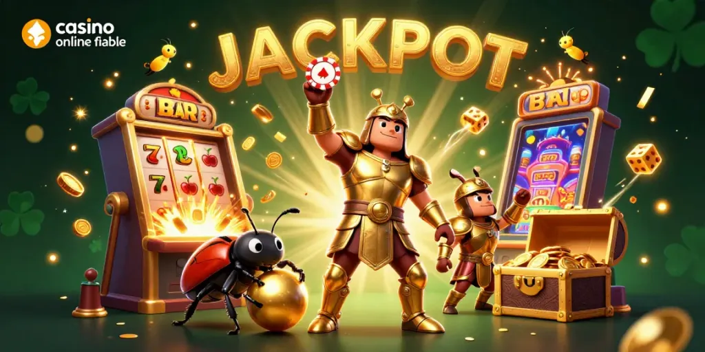 Gana en un casino online fiable explorando emocionantes tragamonedas de jackpot.