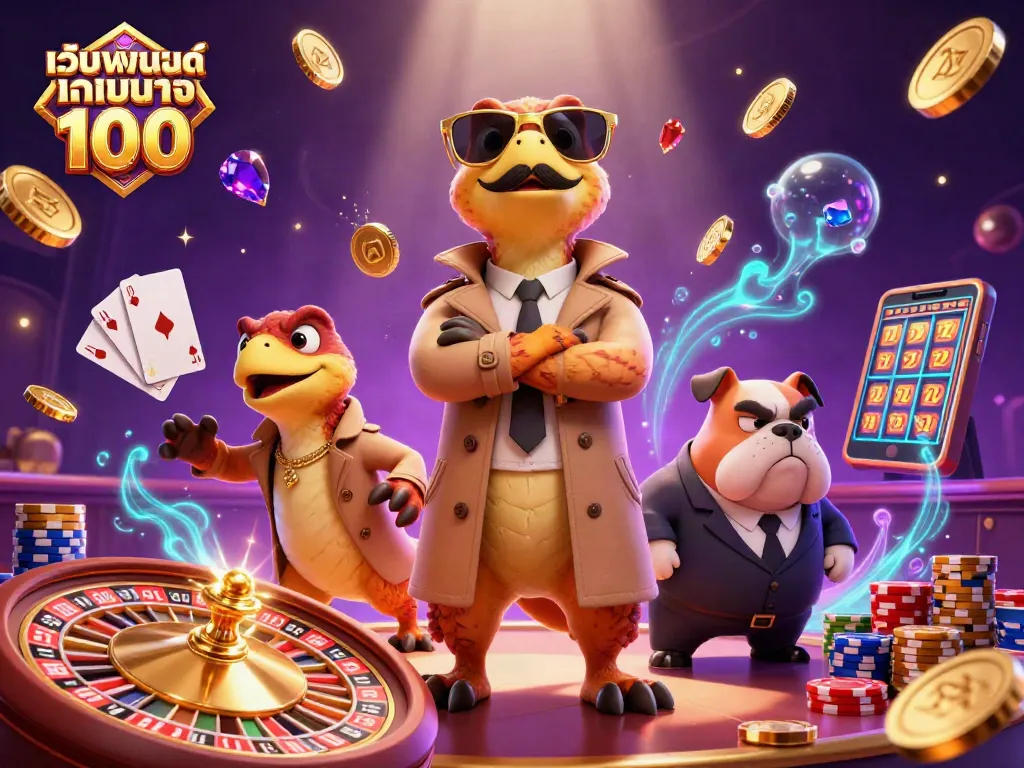 การเล่นพนันใน เว็บพนันออนไลน์ เว็บตรง 100 ด้วยสามไดโนเสาร์ที่ซ่อนตัวอยู่ในโค้ท