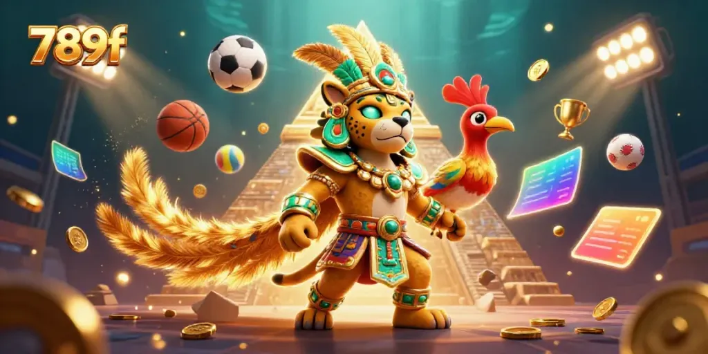 Experience the thrilling action at 789f with vibrant casino elements and dynamic characters in an immersive scene.