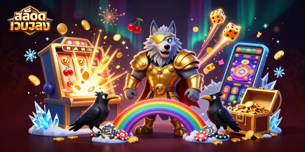 เล่นสล็อตเว็บตรงสนุกสนานกับเกมสล็อตที่สร้างความตื่นเต้นได้จริง!