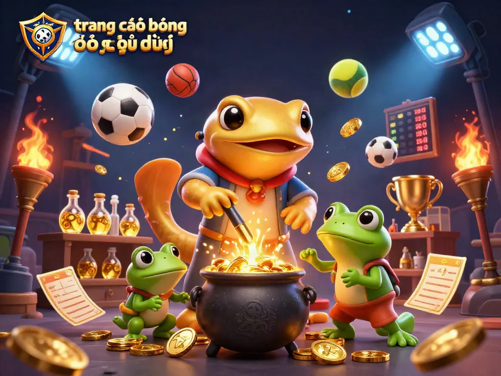 Các hình ảnh mô phỏng trò chơi cá cược thể thao với trang cá độ bóng đá trực tiếp đầy hấp dẫn.