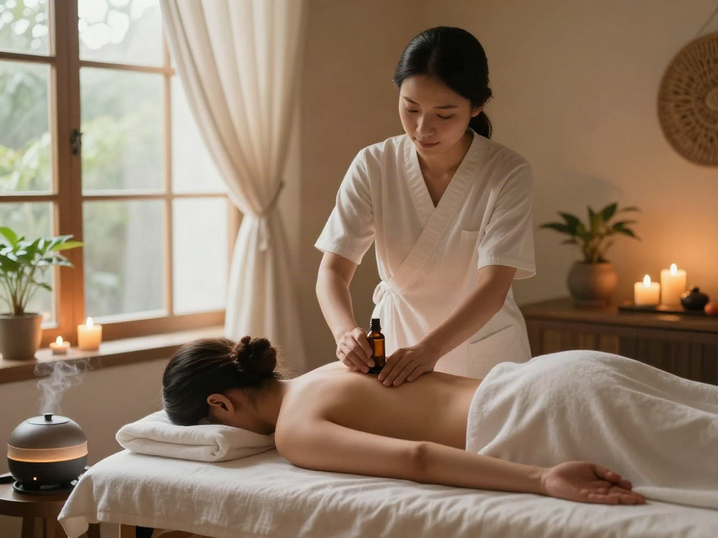 Experience 주안출장안마 with a skilled therapist in a peaceful wellness spa.