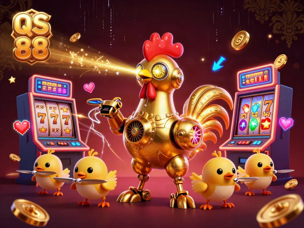 Experience thrilling slots at QS 88 with dynamic characters and colorful jackpot elements.