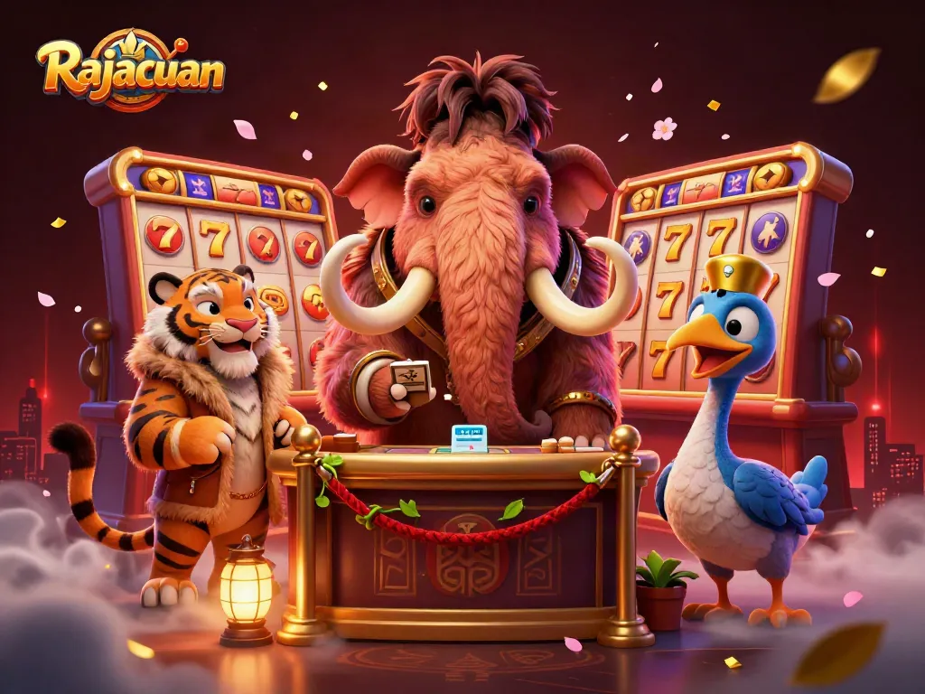 Experience Rajacuan's thrilling fun with a bouncer, VIP, and doorman at a vibrant casino