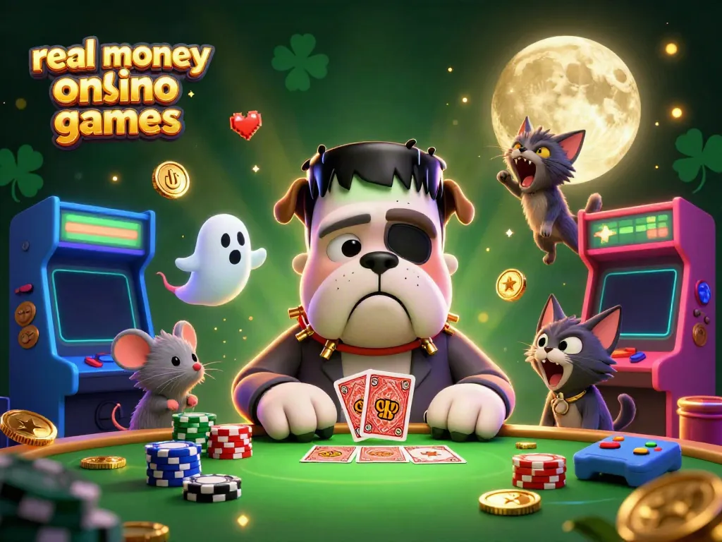 Experience the excitement of real money online casino games with a mystical 3D scene.