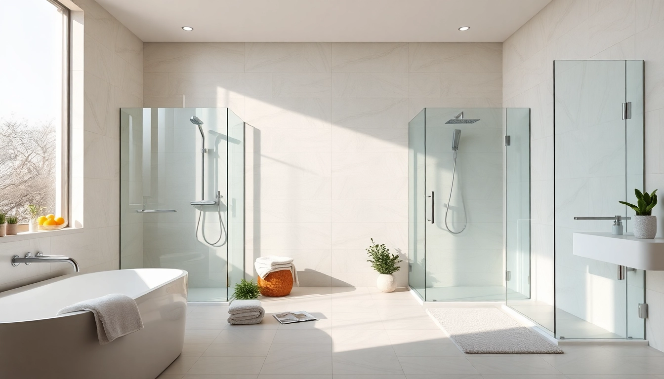 Transform your space with elegant showers that combine luxury with modern aesthetics.
