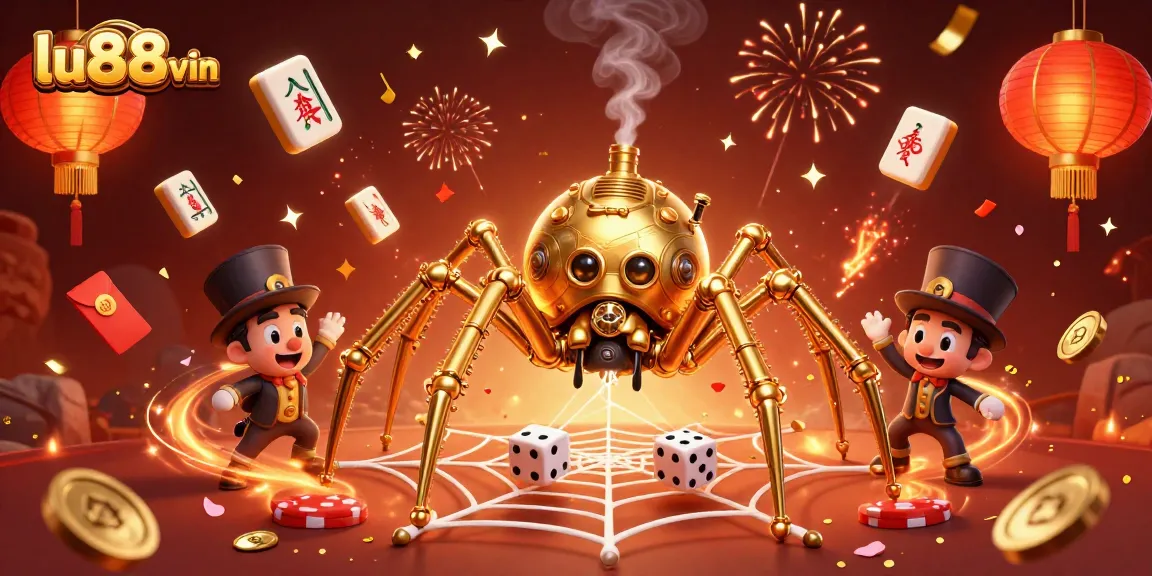 Engage in thrilling gameplay at lu88 vin with a vibrant and detailed casino-inspired fantasy scene.