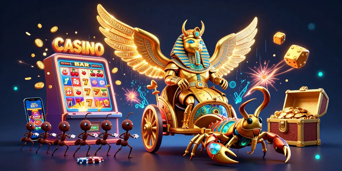 Experience the excitement of the CASINO world with a vibrant scene featuring dynamic characters and thrilling game elements.